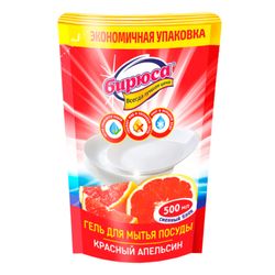 Turquoise dishwashing gel, Orange, 500ml