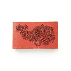 Business card holder Jasmine red