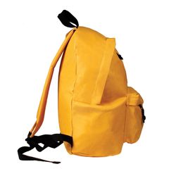 Mochila BRAUBERG, universal, formato ciudad, un tono, amarillo, 20 litros, 41x32x14 cm