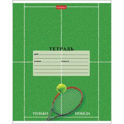 HATBER / Notebook 18 y. cage, cardboard cover, "Sport Club" / 20 pcs.