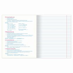 BRAUBERG / Notebook subject NAVIGATOR 48 sheets, selective varnish, RUSSIAN LANGUAGE, cage, tip / 10 pcs.