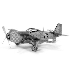 Опт-картина / Puzzle 3D in metallo Aereo Mustang P 51