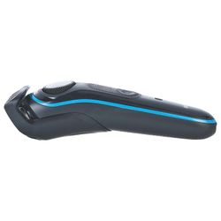 Trimmer for beard and mustache BRAUN BT3040, 39 length settings (1-20 mm), network+battery, black/blue