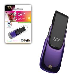 SILICON POWER / Flash drive 8 GB, B31, USB 3.0, purple
