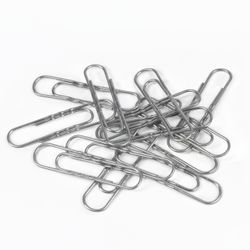 Clips large 50 mm FISMA, galvanized, corrugated, 50 PCs in a carton