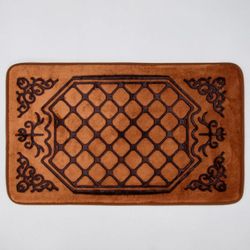 Доляна / Doliana / Alfombra "Genre", 50 × 80 cm, color marrón