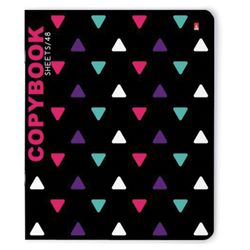 Альт / Notebook A5 48 l. bracket, cage, glossy varnish, "DISCO" / 10 pcs.