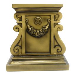 Ремеко / Produit déco "Curbstone" (bronze) L36,5W36,5H39 cm
