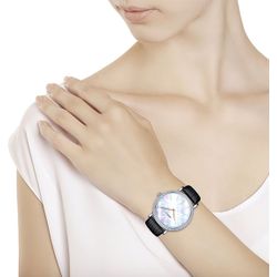 SOKOLOV / Reloj de pulsera ruso plateado Harmony 153.30.00.001.06.01.2