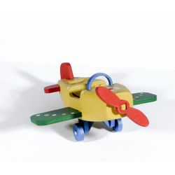 Toy Christmas tree "Plane Monoplane" 290-3 Green Wings
