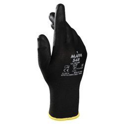 MAPA / Ultrane 548 nylon gloves, polyurethane coating (doused), size 8 (M), black