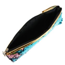 Сималенд / Pencil case for school with a zipper "Sequins"