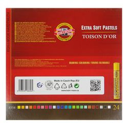 Koh-I-Noor / Dry pastel, soft art, 24 colors