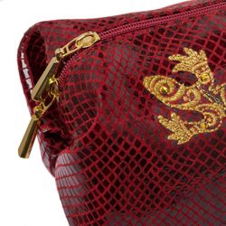 Торжокские золотошвеи / Leather cosmetic bag "Lizard"