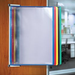 TARIFOLD / Wall-mounted metal demo system, LARGE FORMAT (420x297 mm) A3, 10 panels