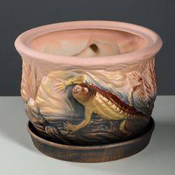 Керамика ручной работы / Flower pot "Lizard" 6.5 l