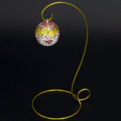 Промысел / Fishing / Christmas tree wooden ball, 45 mm