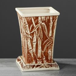 Керамика ручной работы / Flower pot "Bamboo" 2 l