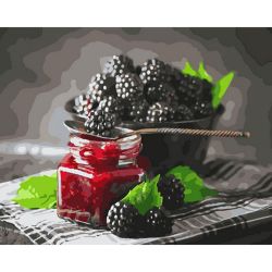 Опт-картина / Pintura por números 40x50 Blackberry