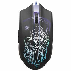 DEFENDER / Wired gaming mouse Ghost GM-190L, USB, 5 buttons + 1 wheel-button, optical, black