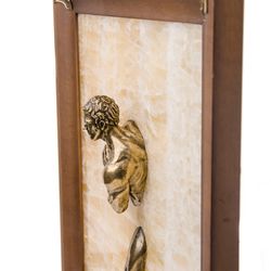 Золотая антилопа / Picture-panel from onyx stone "Nude guy. Big"