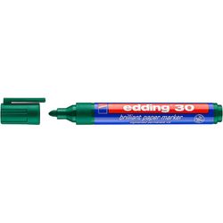 EDDING / Edding / Pennarello a pigmenti brillanti, a base d'acqua, punta tonda, 1,5-3 mm verde