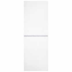 Cuaderno de bocetos, papel blanco 100 g / m2, 297x410 mm, 50 hojas, peine, soporte rígido, BRAUBERG ART "DEBUT"