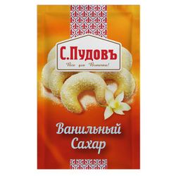 С.Пудовъ / S.Pudov / Vanilla sugar with natural vanilla 15 g