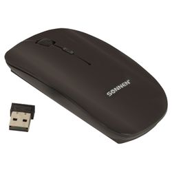 SONNEN / Wireless mouse M-243, USB, 1600 dpi, 4 buttons, optical, black