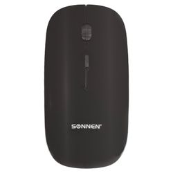 SONNEN / Wireless mouse M-243, USB, 1600 dpi, 4 buttons, optical, black