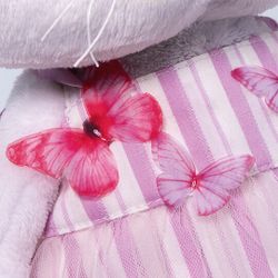 BUDI BASA / Stuffed toy Li-Li in a dress with butterflies 27 cm