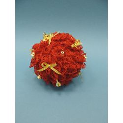 Снежинка / Snowflake / New Year's ball "Lacy miracle"