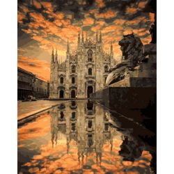 Опт-картина / Painting by numbers 40x50 GX 31278 Castle
