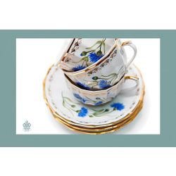 Мануфактура Гарднеръ / Tea set "Cornflower"