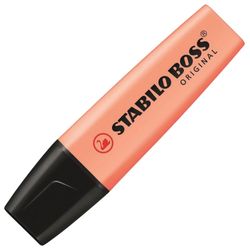 Highlighter STABILO "Boss Pastel", PEACH, line 2-5 mm