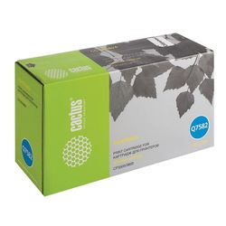 CACTUS / Laser cartridge (CS-Q7582A) for HP ColorLaserJet CP3505 / 3800, yellow, yield 6000 pages.