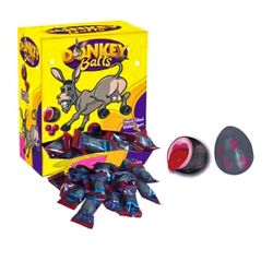 Конфитрейд / Kẹo cao su dragee "DONKEY BALLS" (Với tâm lỏng) 1kor * 6bl * 200pcs, 3.5 gr.