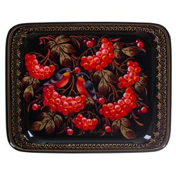 Жостово / Articulated Zhostovo tray 33x26 cm