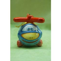 Ярославская майолика / Weihnachtsspielzeug "Helikopter"
