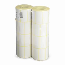 ThermoEko etiket (58x30 mm), ruloda 900 etiket, 2 aya kadar ışık haslığı