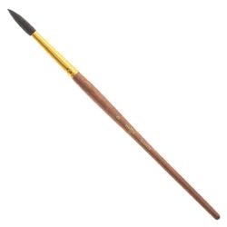 Brush GAMMA protein (1 piece), round, No. 6