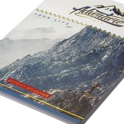 BRAUBERG / Diary 1-11 grade 48 pages, leatherette cover (flexible), print, foil, "WILD NATURE" / 10 pcs.