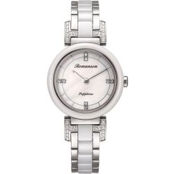 Romanson / Ceramic wrist watch Giselle RM8A10QLW (WH)