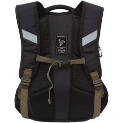 GRIZZLY / GRIZZLY school backpack, anatomical back, for boys, "AIR ATTACK", 38x26x20 cm