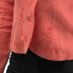Торжокские золотошвеи / Women's jacket "Elegy"