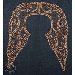 Елецкие кружева / Elets lace / Collar lace, colored