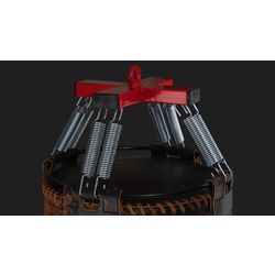 FILIPPOV / Boxing bag "DIKO" buffalo leather with springs 110 cm