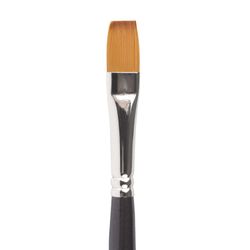 Brush art is a professional ART BRAUBERG "CLASSIC", synthetic soft, under columns, flat, No. 8 short handle