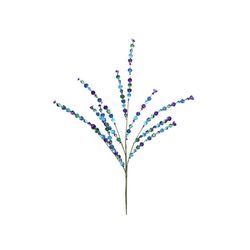 Kurts Adler / Decorative twig "Peacock rhinestones", 50 cm