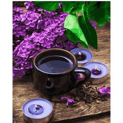 ВанГогВоМне / VanGogVoMne / Painting by numbers "Fragrant coffee" 40x50 cm